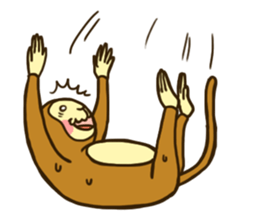 CHRISTMAS,NEW YEAR and MONKEY sticker #9103139