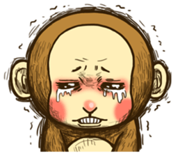 CHRISTMAS,NEW YEAR and MONKEY sticker #9103141