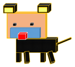 The daily life which has a bluebeard sticker #9103145