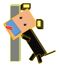 The daily life which has a bluebeard sticker #9103157