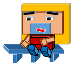 The daily life which has a bluebeard sticker #9103162