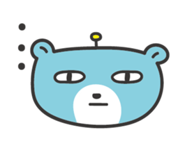 Alien Bear sticker #9103209