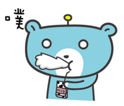 Alien Bear sticker #9103216