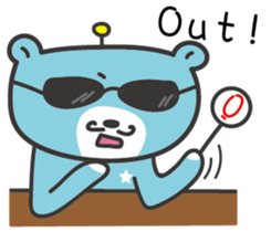 Alien Bear sticker #9103217