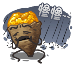 Taiwanese foods are friends 2 sticker #9103507