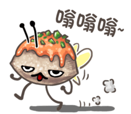 Taiwanese foods are friends 2 sticker #9103538