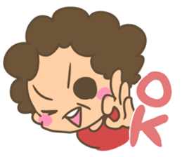 Sticker of Japanese OBACHAMA. sticker #9103708