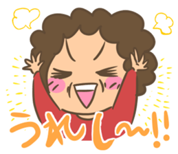 Sticker of Japanese OBACHAMA. sticker #9103714