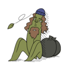 grass grew. sticker #9103856