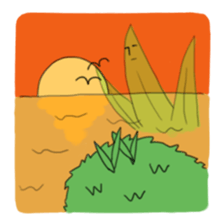 grass grew. sticker #9103859