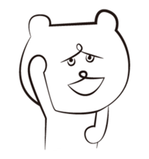 cute white bears Vol.3 sticker #9104422