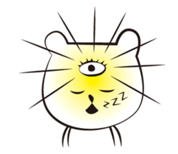 cute white bears Vol.3 sticker #9104445