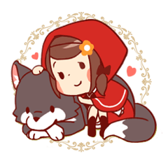 Little Red Riding Hood &  Wolf