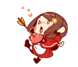 Little Red Riding Hood & Wolf sticker #9105215