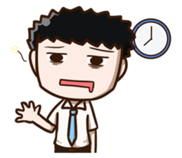 Salaryman (EN) sticker #9105408