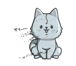 Cheerful Hokkaido dog sticker #9105574