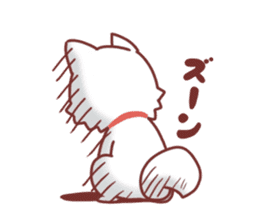 Cheerful Hokkaido dog sticker #9105601