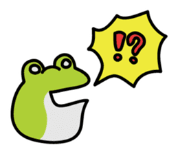 Keko the frog "frog with balloon" sticker #9105545