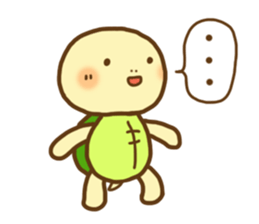 KAMETA(turtle) 1 sticker #9105636