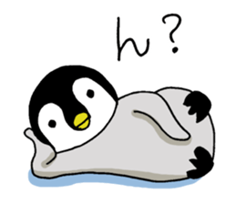 Convenient penguin sticker #9106544