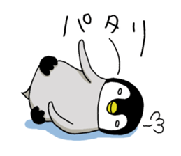 Convenient penguin sticker #9106551