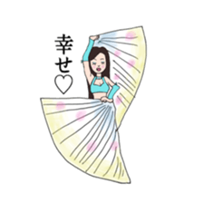 belly belly belly dance sticker #9106987