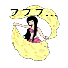 belly belly belly dance sticker #9106988