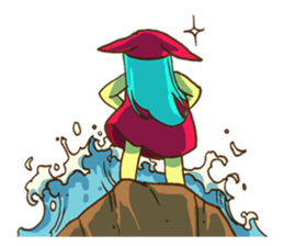 Super Little Girl Ta! sticker #9107455