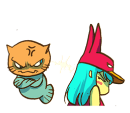 Super Little Girl Ta! sticker #9107468