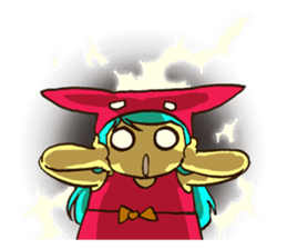 Super Little Girl Ta! sticker #9107471