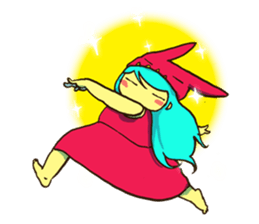 Super Little Girl Ta! sticker #9107472