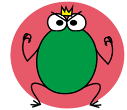 frog prince sticker 2 sticker #9107568