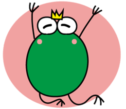 frog prince sticker 2 sticker #9107570
