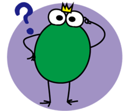 frog prince sticker 2 sticker #9107571