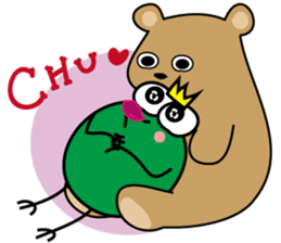 frog prince sticker 2 sticker #9107579