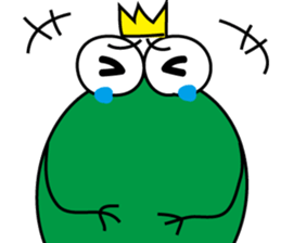 frog prince sticker 2 sticker #9107593