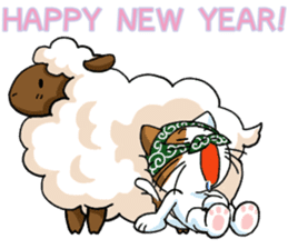 Theft Cat NEW YEAR sticker #9108022