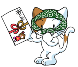 Theft Cat NEW YEAR sticker #9108046