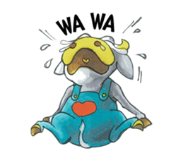 Love cow sticker #9108464