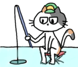 Negligent Cats winter ver. sticker #9108501