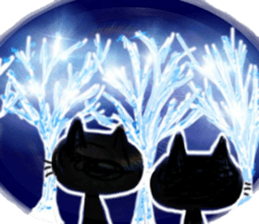 Negligent Cats winter ver. sticker #9108502