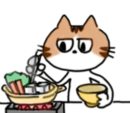 Negligent Cats winter ver. sticker #9108511