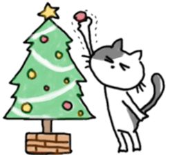 Negligent Cats winter ver. sticker #9108514