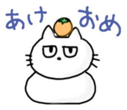 Negligent Cats winter ver. sticker #9108518