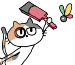 Negligent Cats winter ver. sticker #9108522