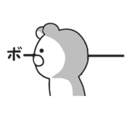 Bear profile sticker #9108652