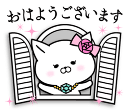 Madamu cat 2 sticker #9108848