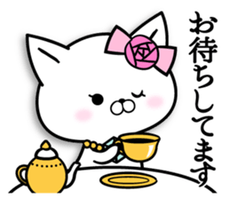 Madamu cat 2 sticker #9108886
