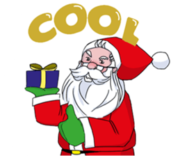 Santa in a day sticker #9108944