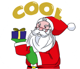 Santa in a day sticker #9108944